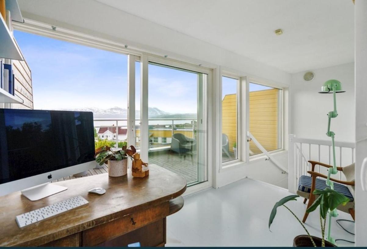 Arctic Homestay With Northern Light Viewpoint Tromsø Exterior foto